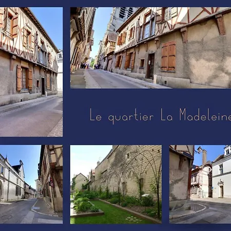 Daire Le Logis De Madeleine - Ideal Couple / Solo - Coeur De La - Proche Gare *