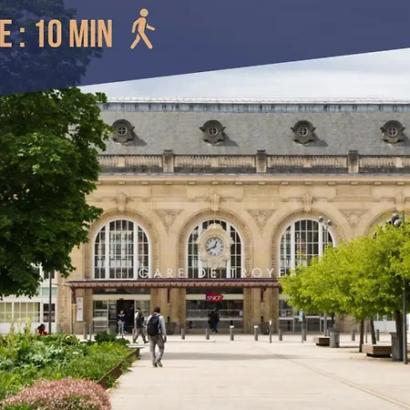 Le Logis De Madeleine - Ideal Couple / Solo - Coeur De La - Proche Gare Daire *