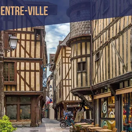 Le Logis De Madeleine - Ideal Couple / Solo - Coeur De La - Proche Gare Troyes