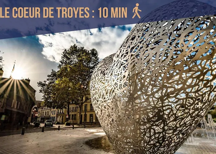 Le Logis De Madeleine - Ideal Couple / Solo - Coeur De La - Proche Gare Apartamento *