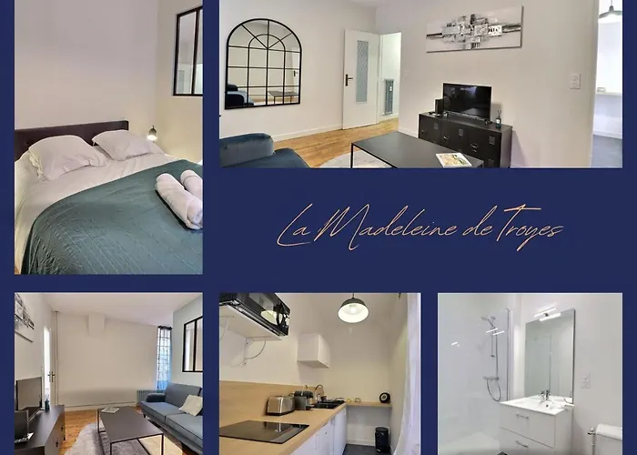 Le Logis De Madeleine - Ideal Couple / Solo - Coeur De La - Proche Gare * 特鲁瓦